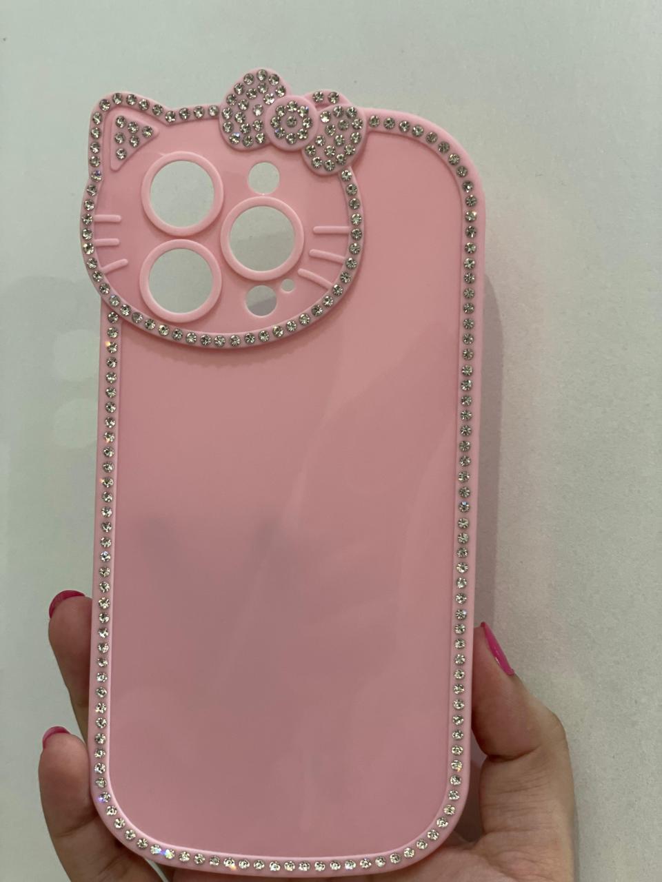 "✨ Purr-fect Style: Shiny Kitty Phone Case 🐱"