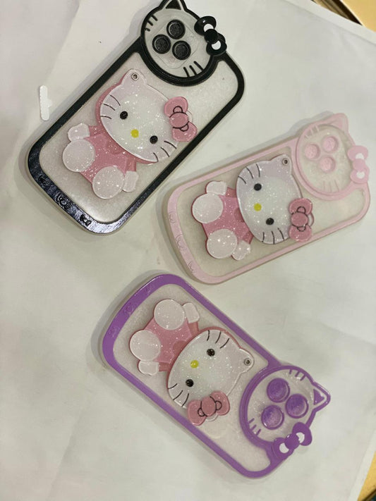 "✨🐱 Purrfect Kitty Mirror Phone Case – Stylish & Functional! 📱💖"